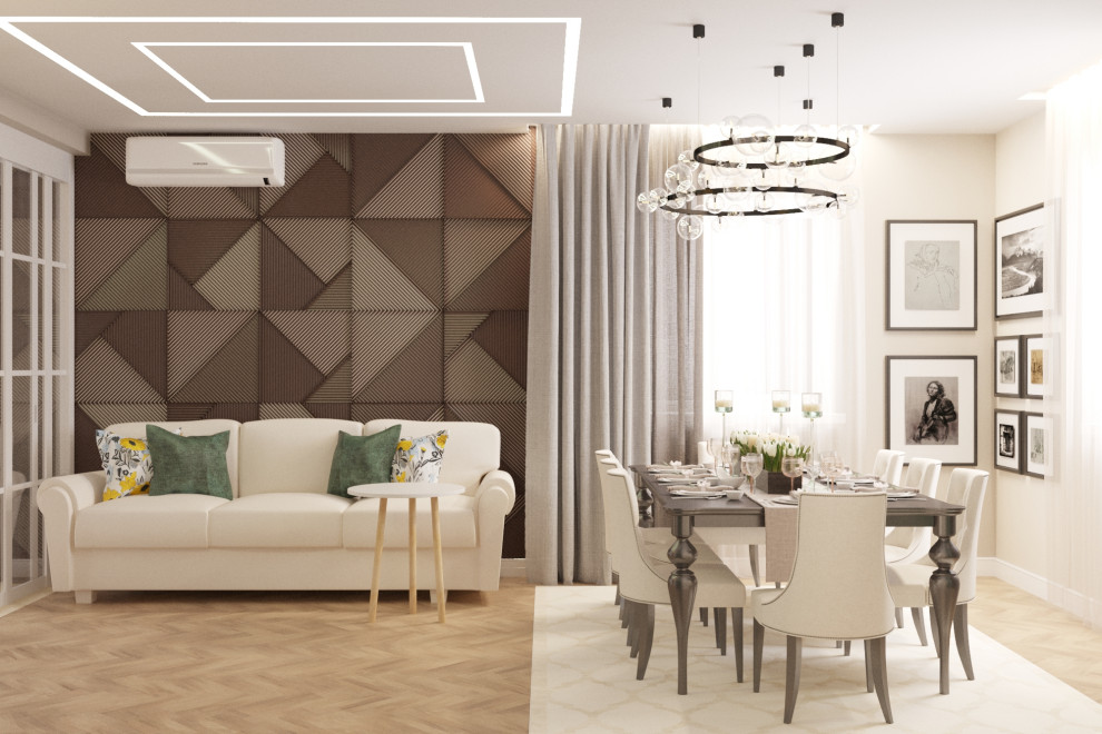 Кухня-столовая в Подмосковье