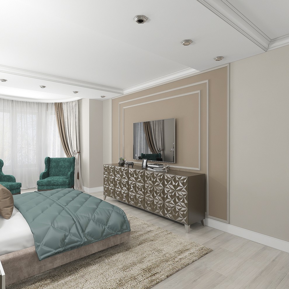 Обложка проекта: Дизайн дома площадью 93 кв.м в классическом стиле