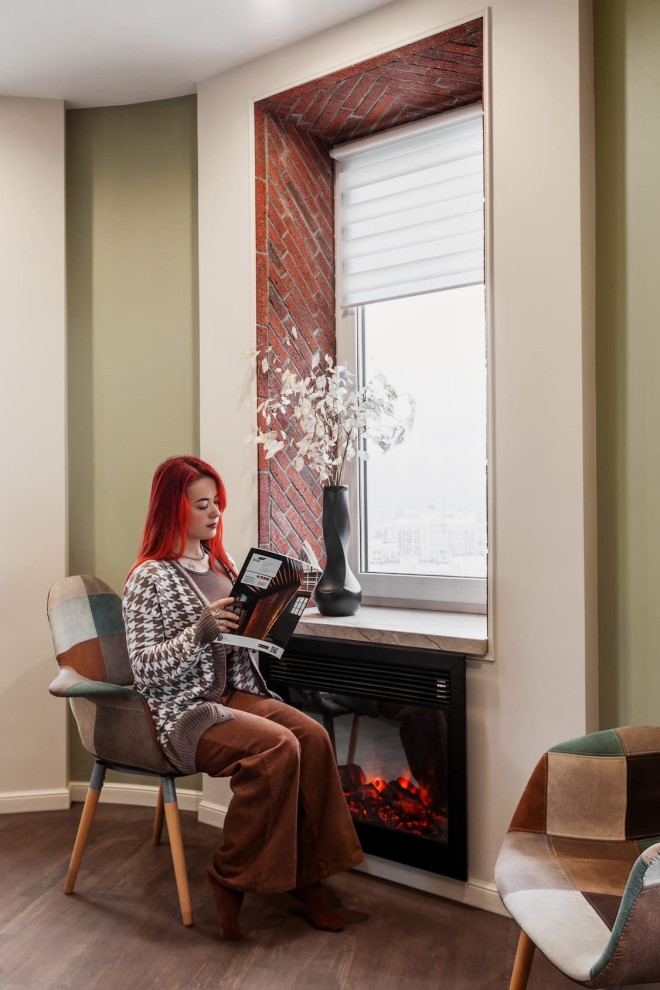 Обложка проекта: Краска Little Shop of Colors в проекте квартиры от Ярославны Подолицкой