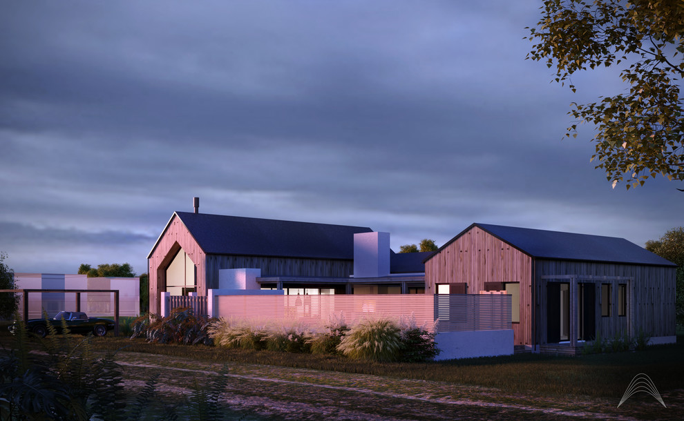 домик в Уругвае. Визуализация.