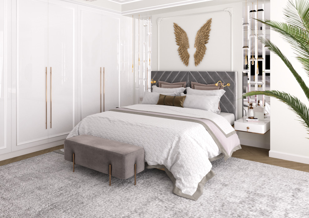 Обложка проекта: Визуализация спальни 36м2