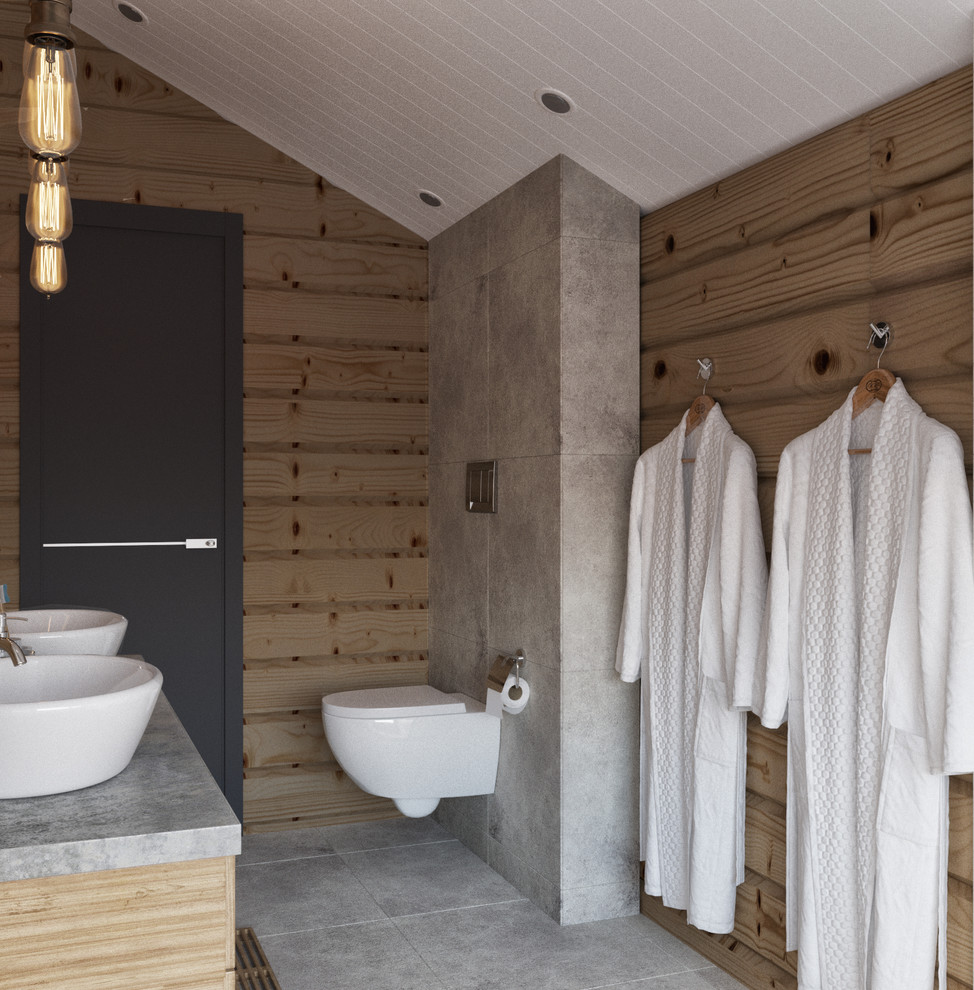 Дизайн-проект загородного дома из бруса