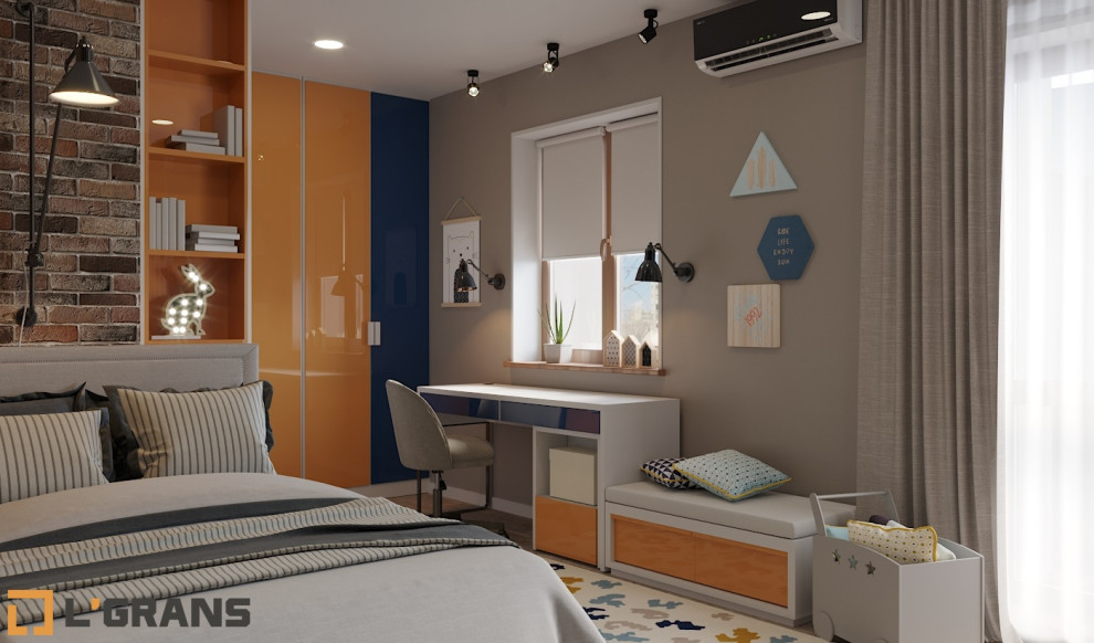 Дизайн интерьера 4к. квартиры по ул. Герасимова в Хабаровске