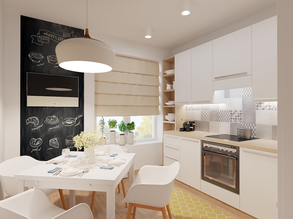 Проект однокомнатной квартиры в ЖК "Квартал энтузиастов"