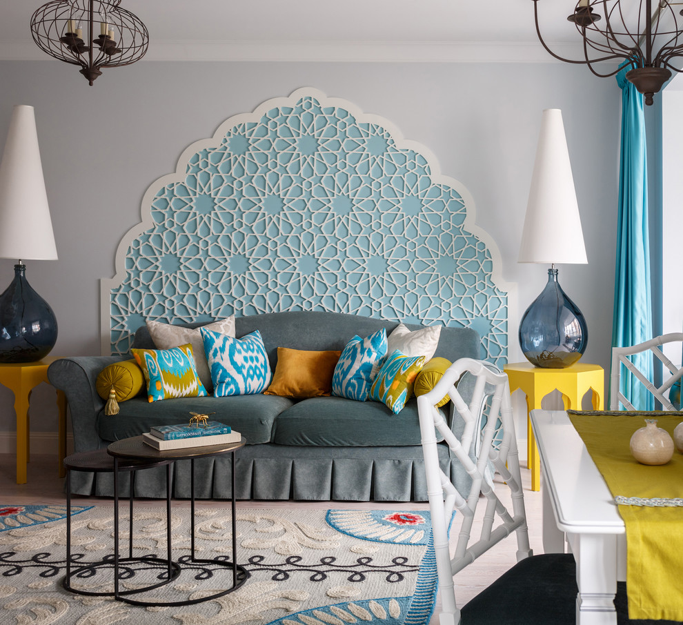 Houzz тур: «Брежневка» с восточным колоритом