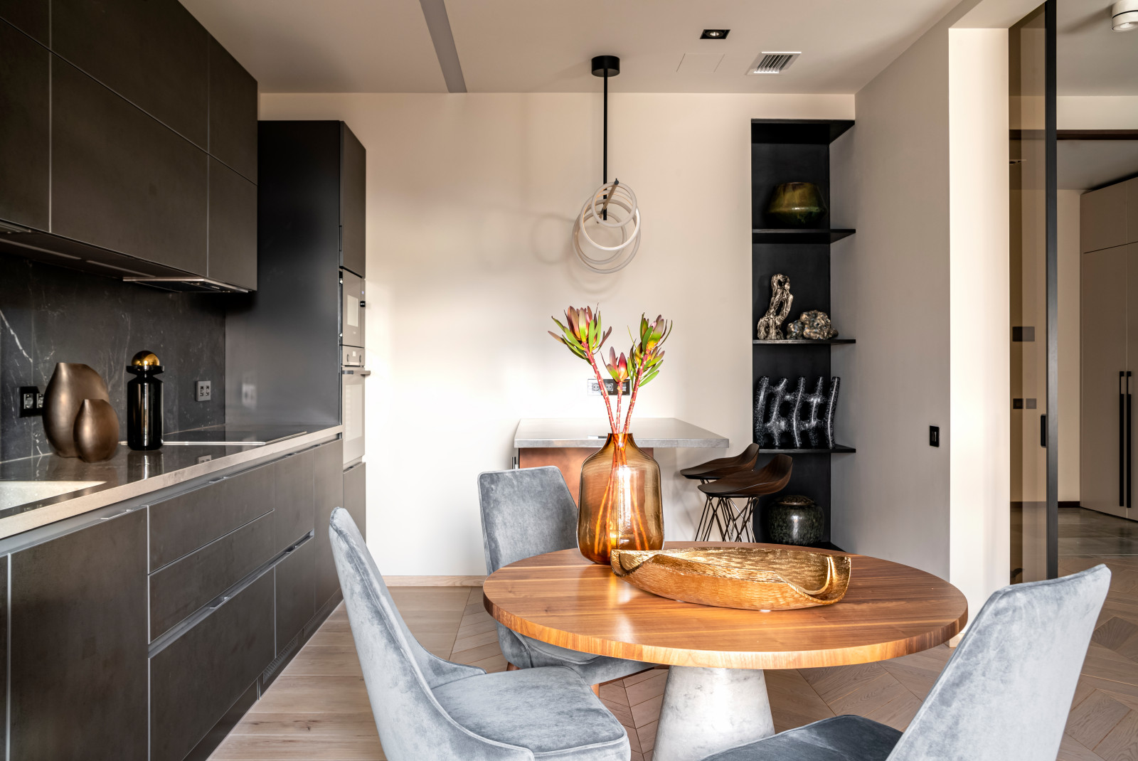 Стилизация квартиры на Ленинском проспекте