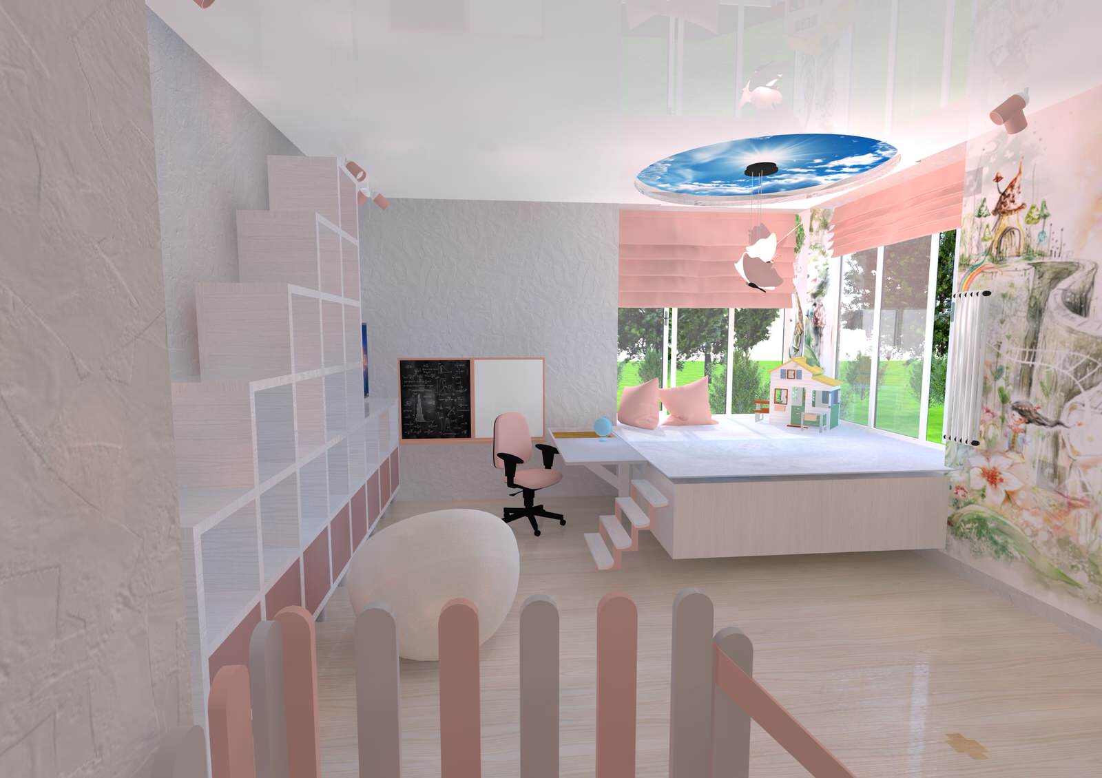 Визуализация помещений Дом мечты, 2020 г.