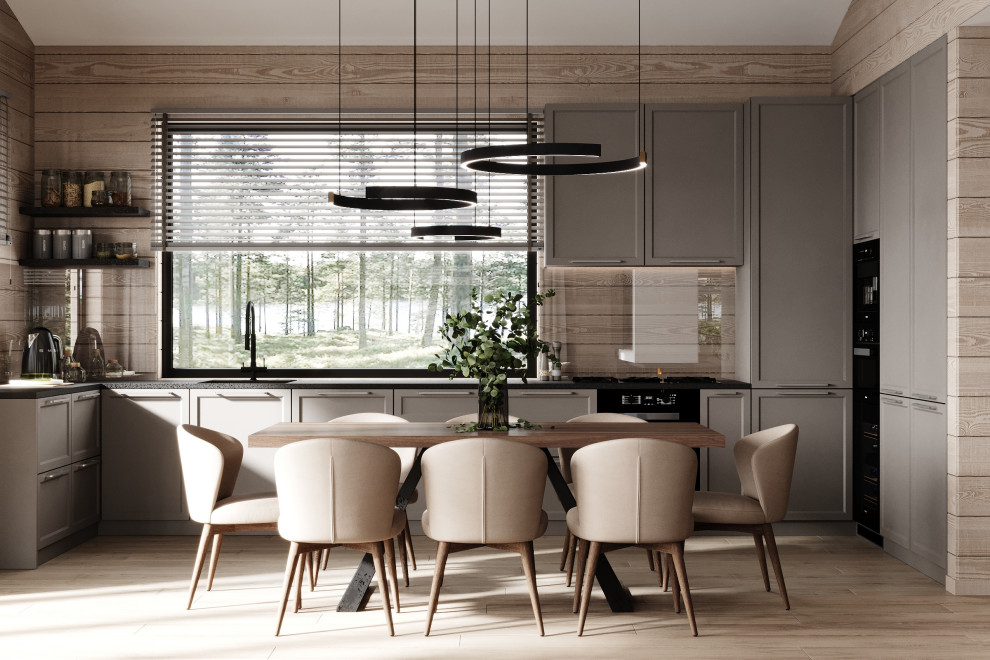 Обложка проекта: Охта парк - 180 м2