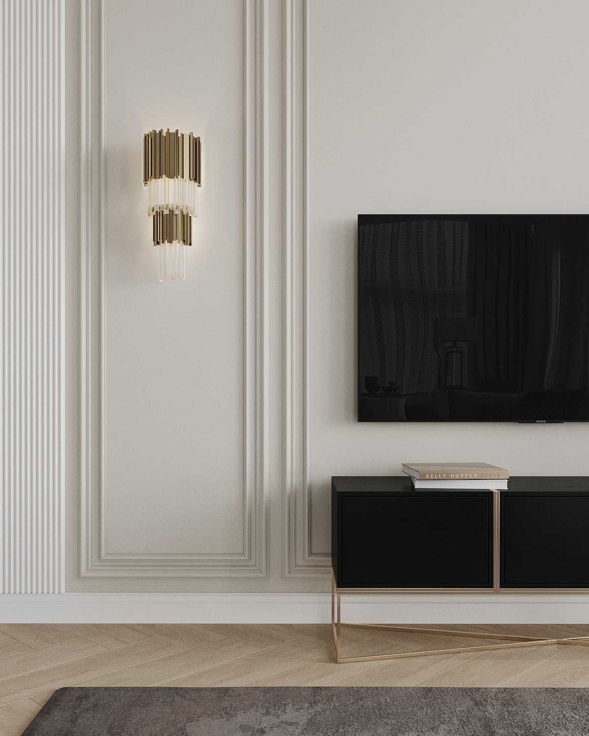 Дизайн-проект двухкомнатной квартиры для семейной пары