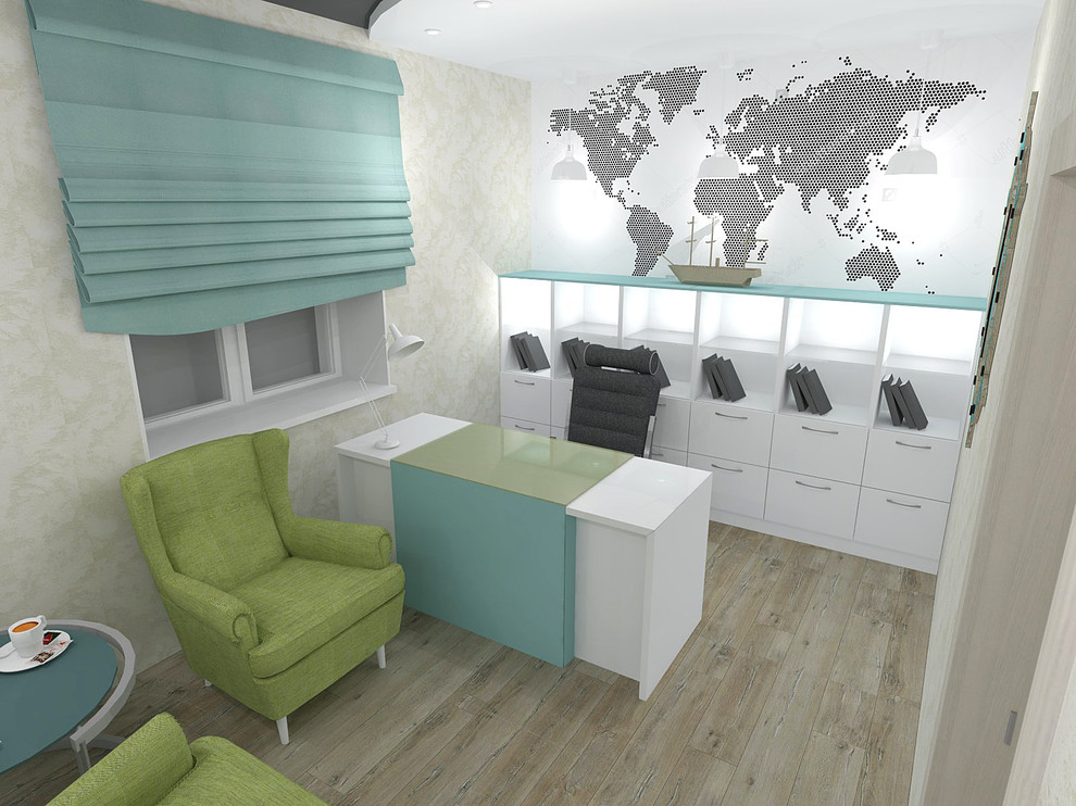 Кабинет в морском стиле