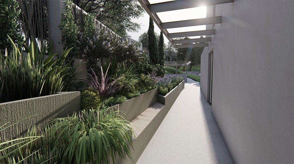 Концепция благоустройства и озеленения частной территории в Сочи