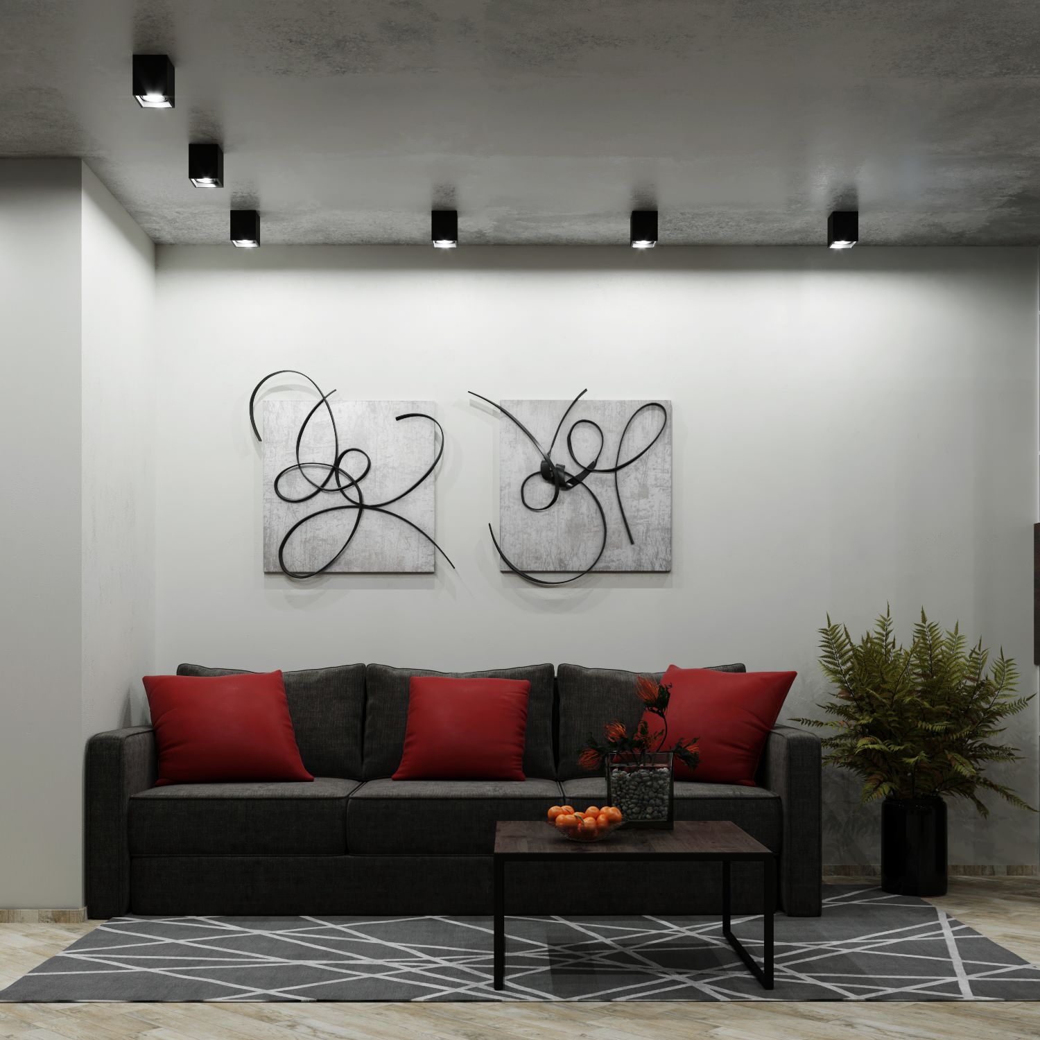 Дизайн проект в ЖК "Три богатыря" г. Тюмень