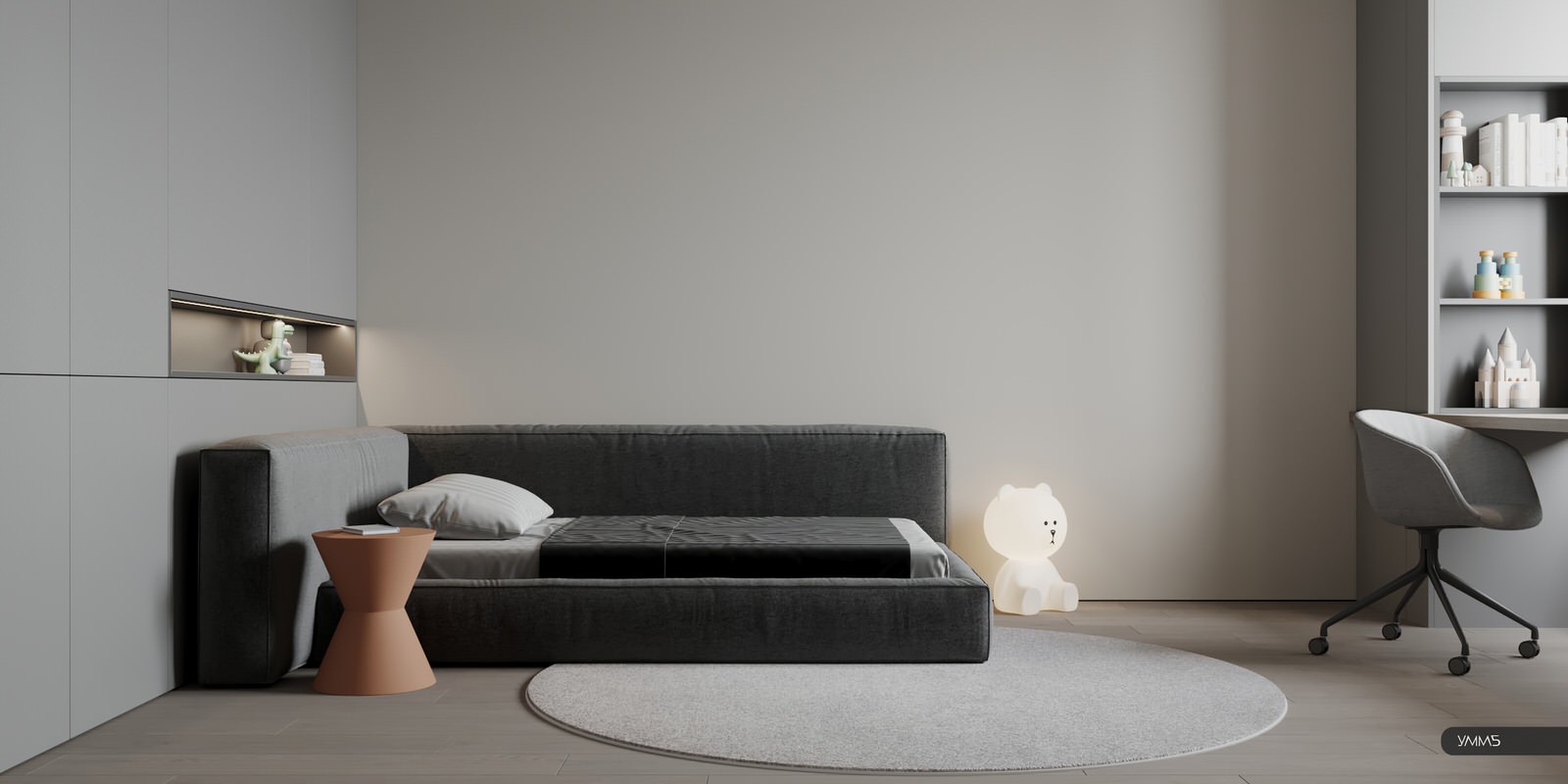 2322 М | Проект квартиры 104,8 м2 в ЖК на Дмитрия Донского, г. Калининград