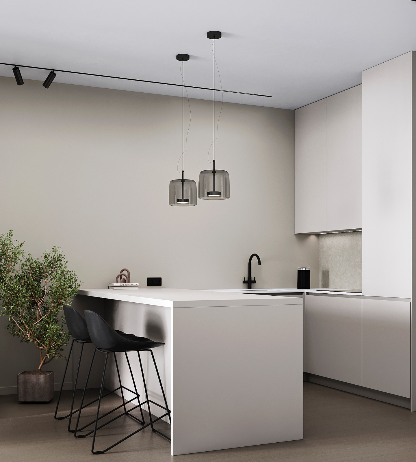 Обложка проекта: Современный интерьер квартиры на Финском заливе