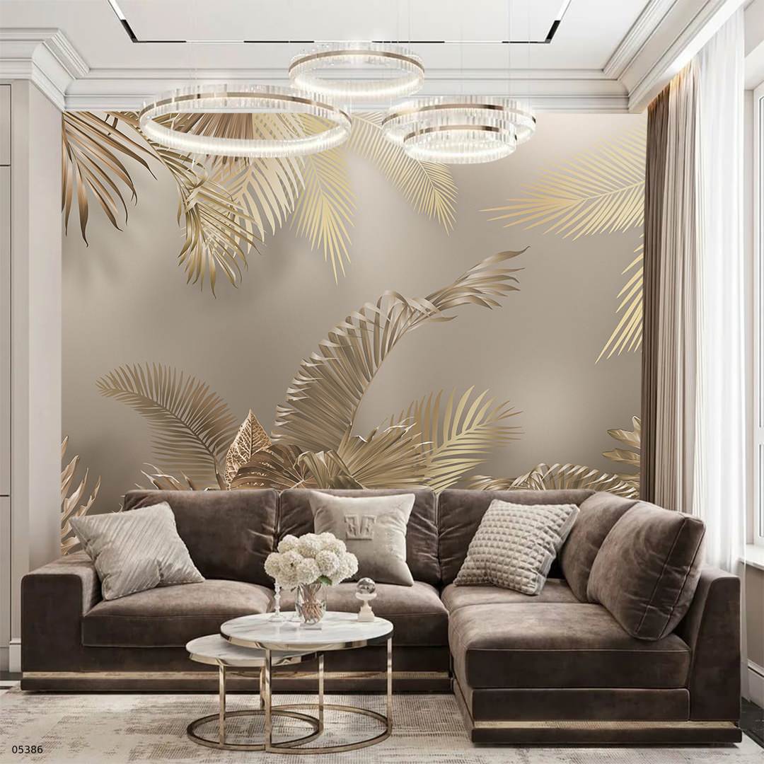 Обложка проекта: Золотые тропики в интерьере