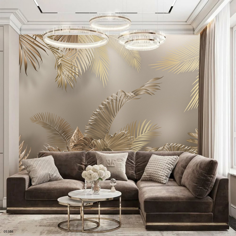 Обложка проекта: Золотые тропики в интерьере