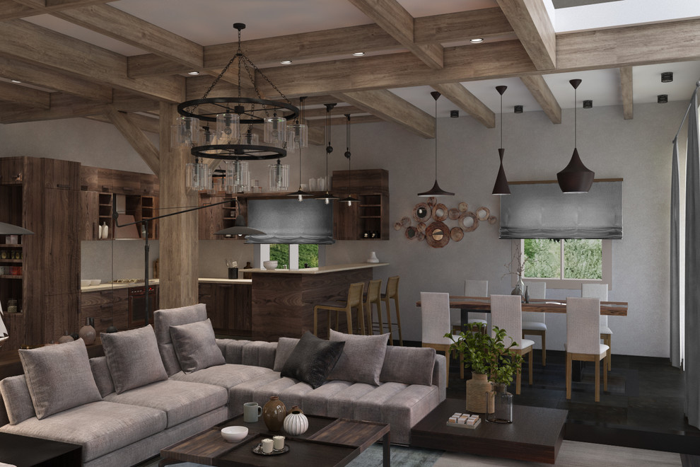 Обложка проекта: Интерьер дома-шале