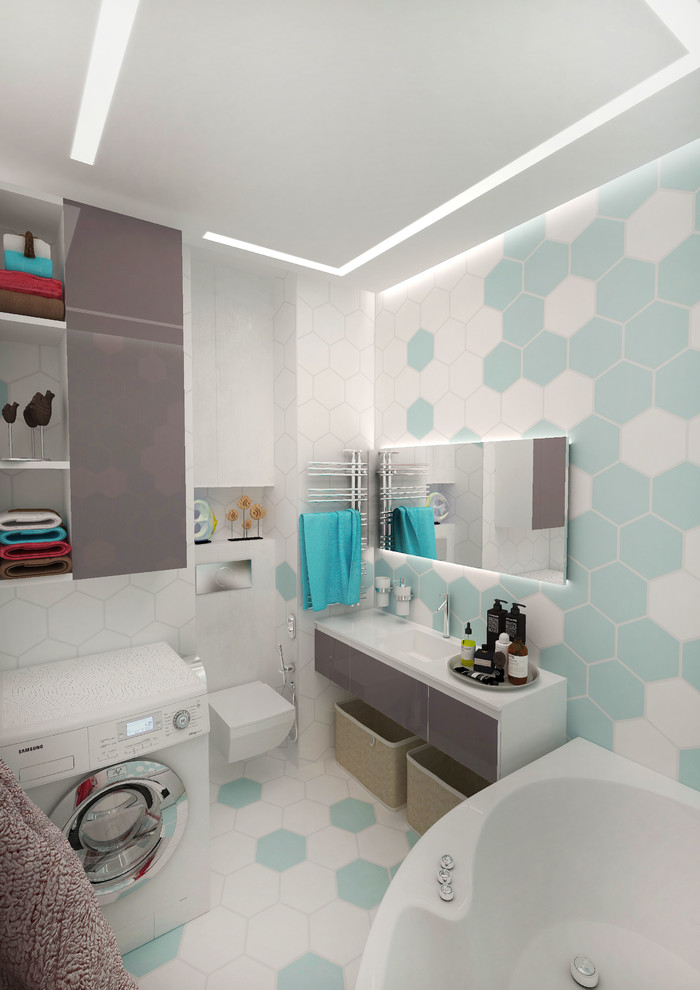 Современная функциональная квартира для семьи с тремя детьми