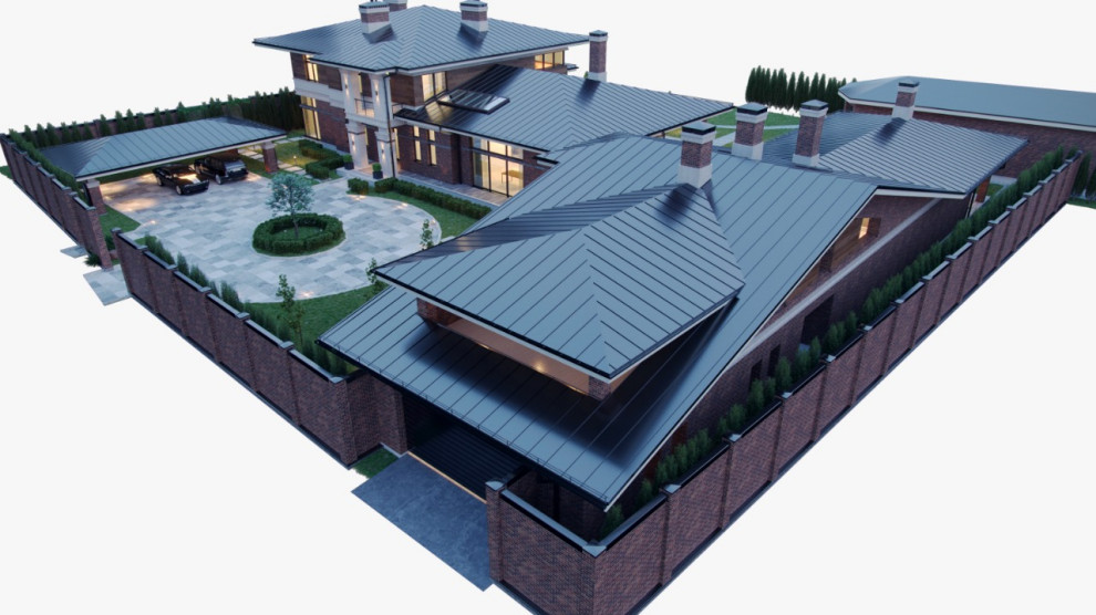 Проект частного дома в Жаворонках