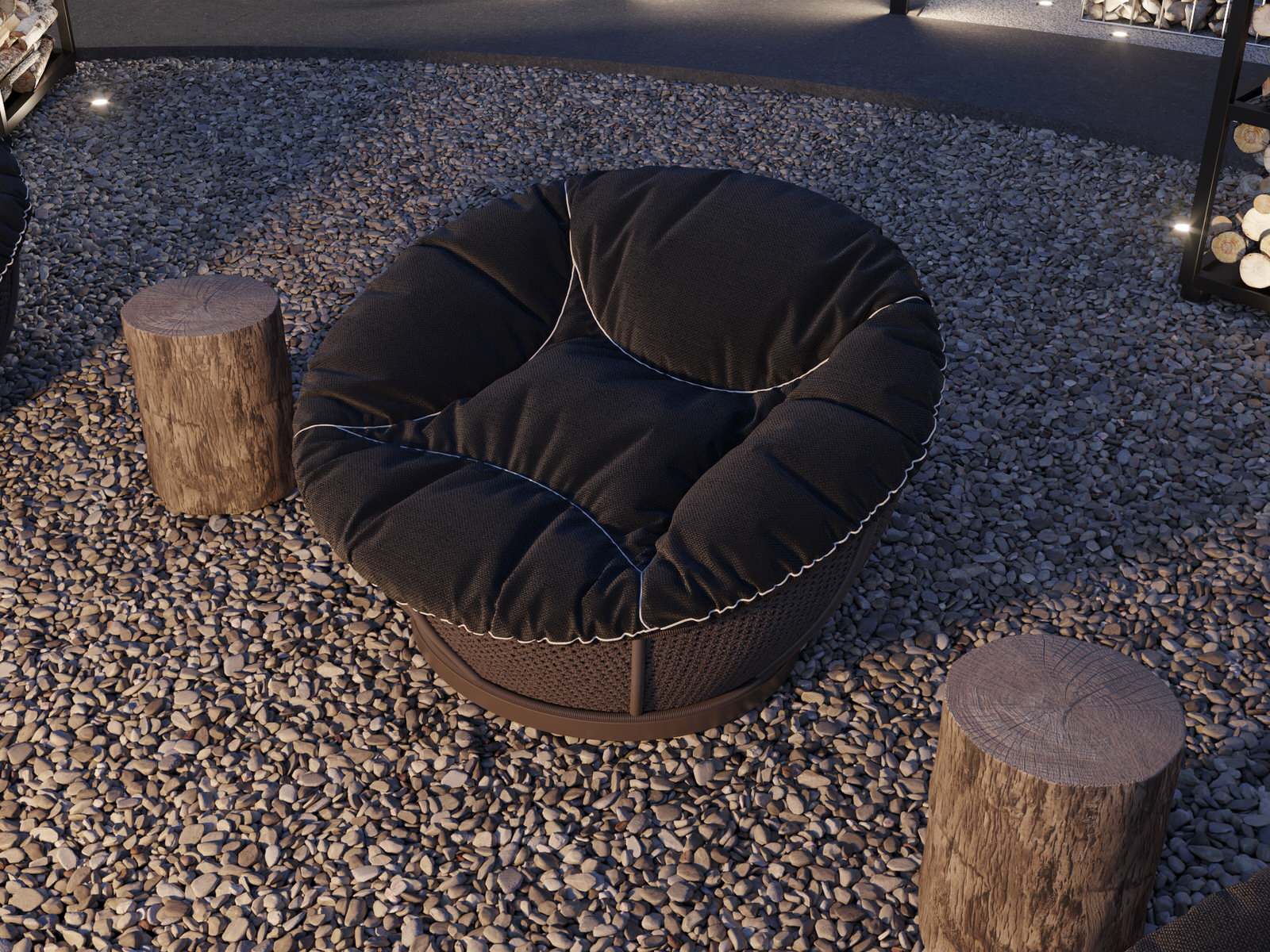 Загородный дом в охотничьем стиле