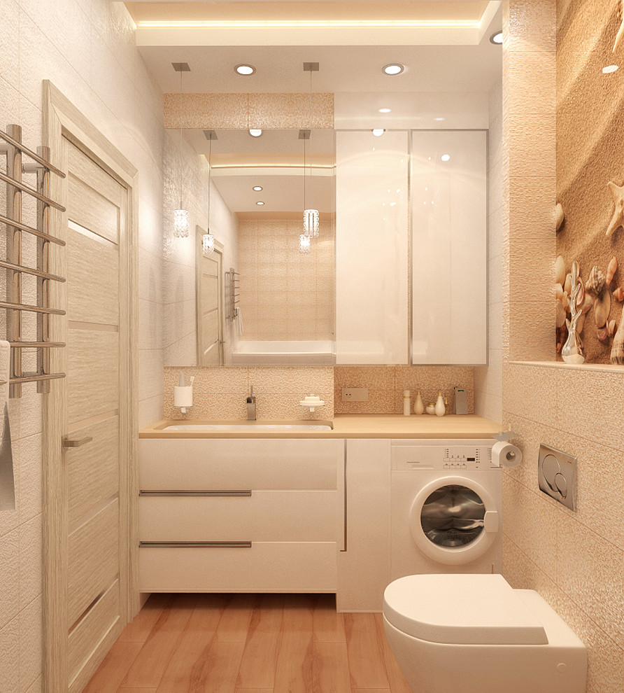 Marine design for bathroom