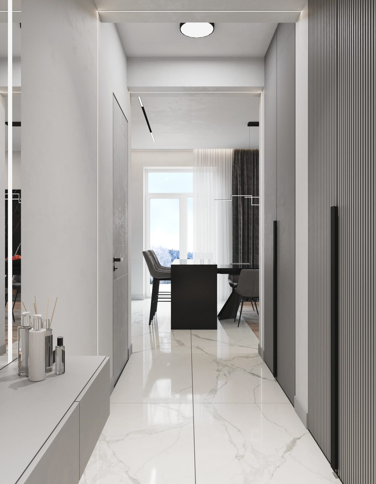 Трехкомнатная квартира 100 кв.м