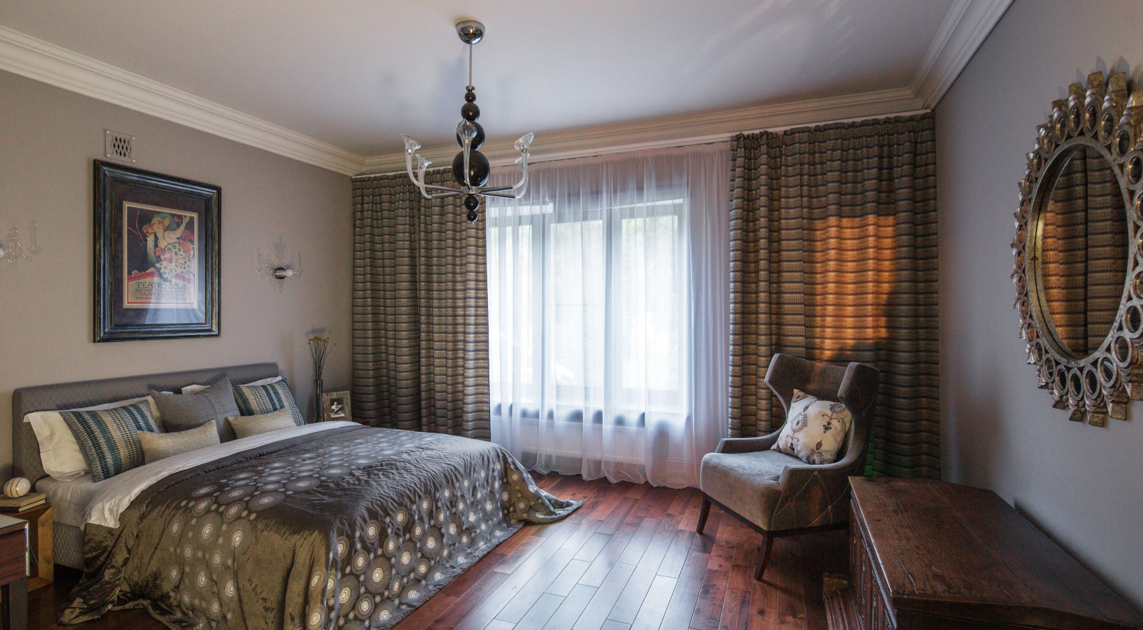 частный дом, спальня