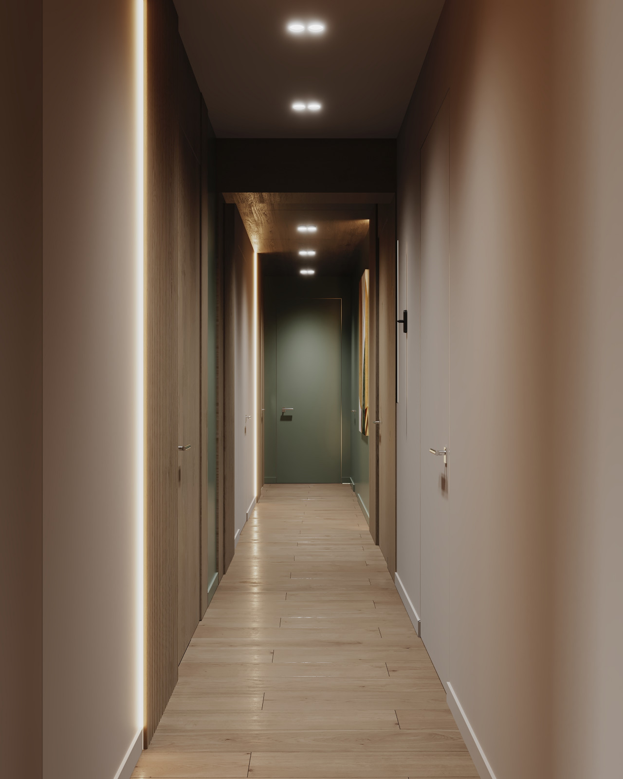 Дизайн интерьера дома в кп Урман— 174 м²