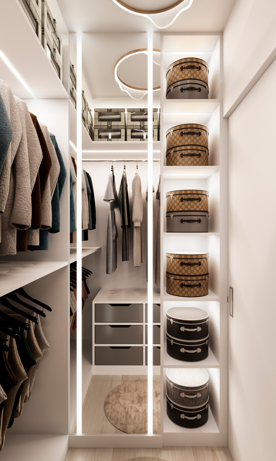 ДИЗАЙН ПРОЕКТ КВАРТИРЫ S=56,07 КВ.М.