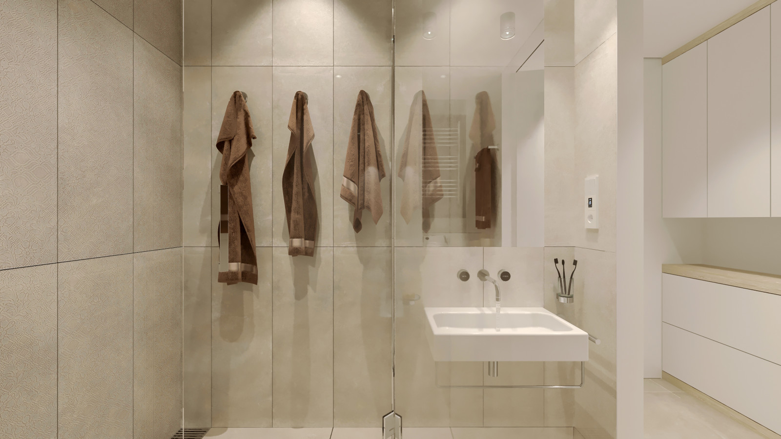 Дизайн проект квартиры в Сочи с объединением 2-х квартир в одну