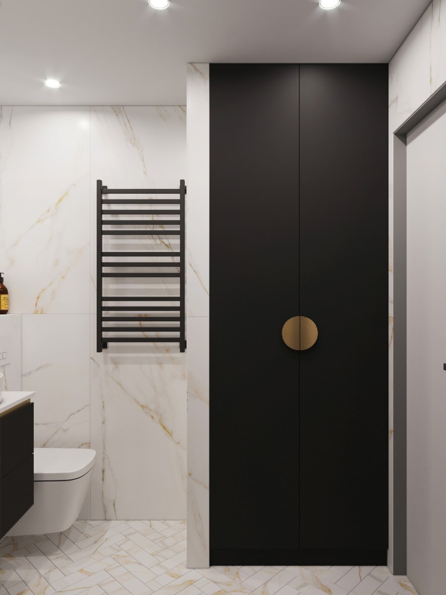 Квартира 43 метра в современном стиле