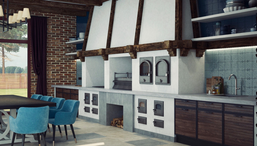 Landscape design of the territory (Moscow region 2022)