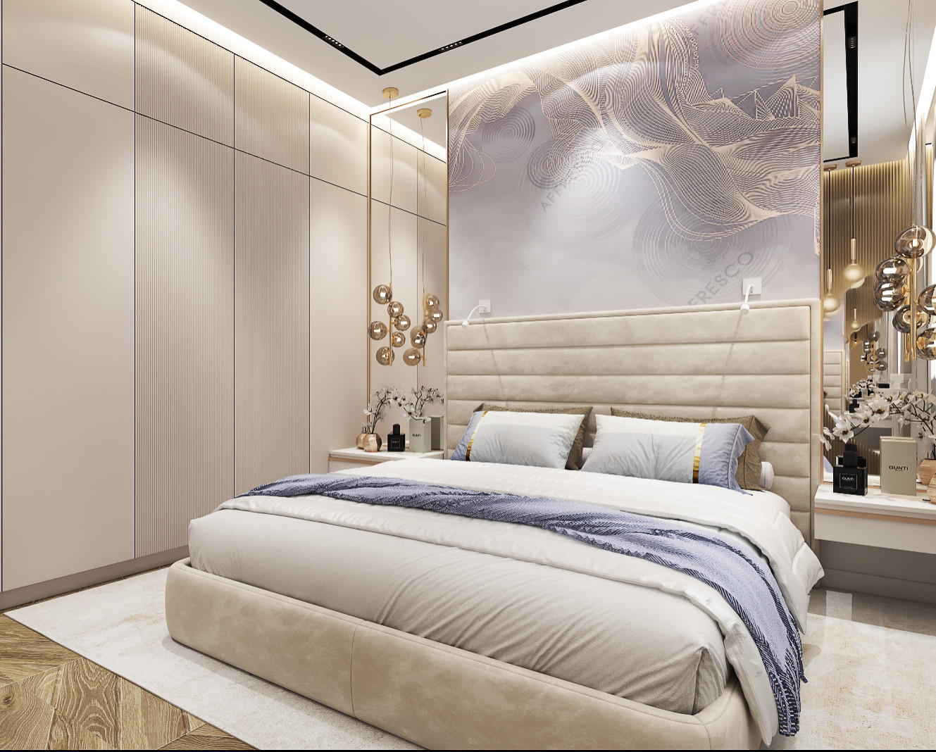 Дизайн квартиры в ЖК Supmen Ranta от застройщика ЮИТ в городе ЕкатеринбургВид на