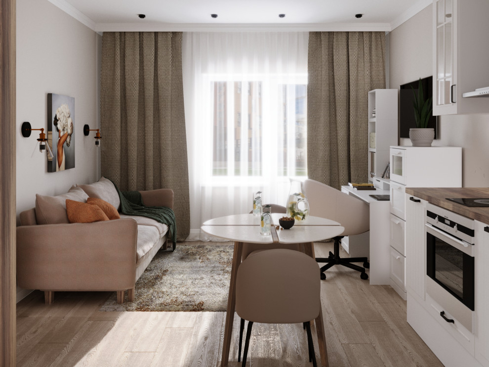 Обложка проекта: Студия в современном стиле