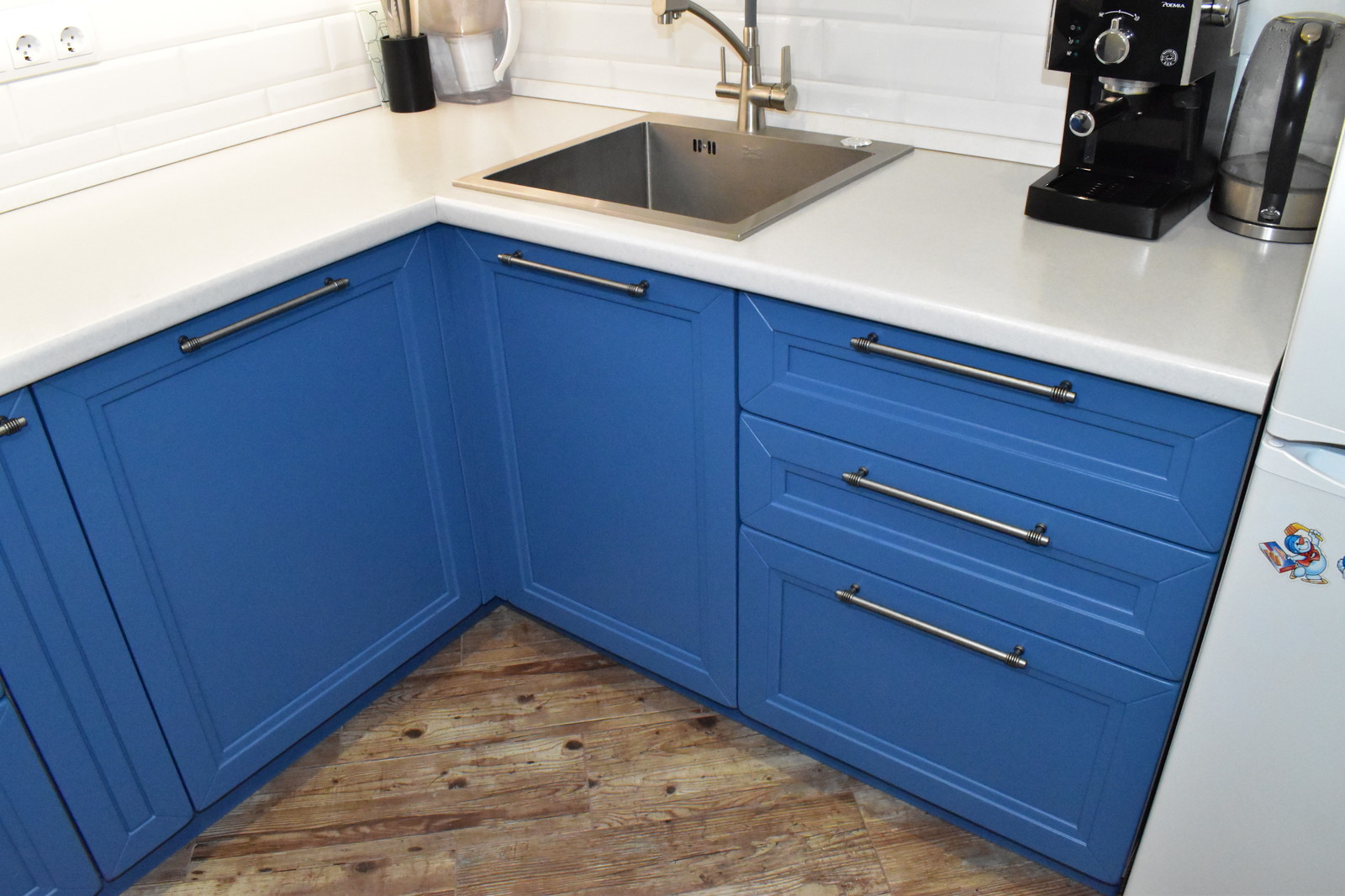 Кухня из массива дуба Сицилия Ral и CS