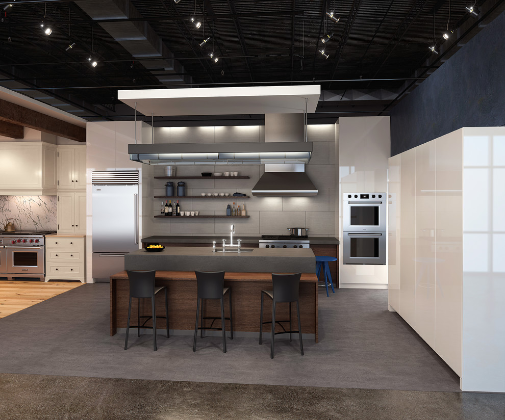 Обложка проекта: Встраиваемые холодильники Sub-Zero в интерьере