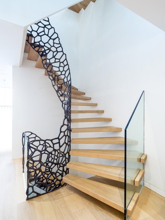 Обложка проекта: Современные перила сделанные с помощью лазерной резки