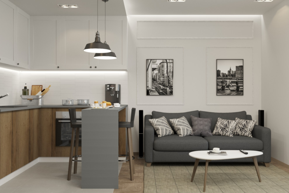 Квартира - студия 25 м2.