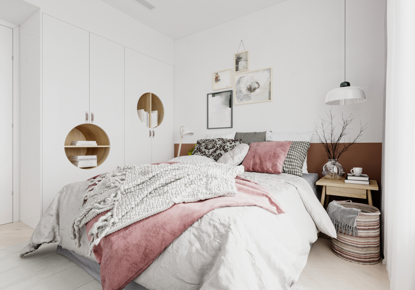 Трехкомнатная квартира в скандинавском стиле