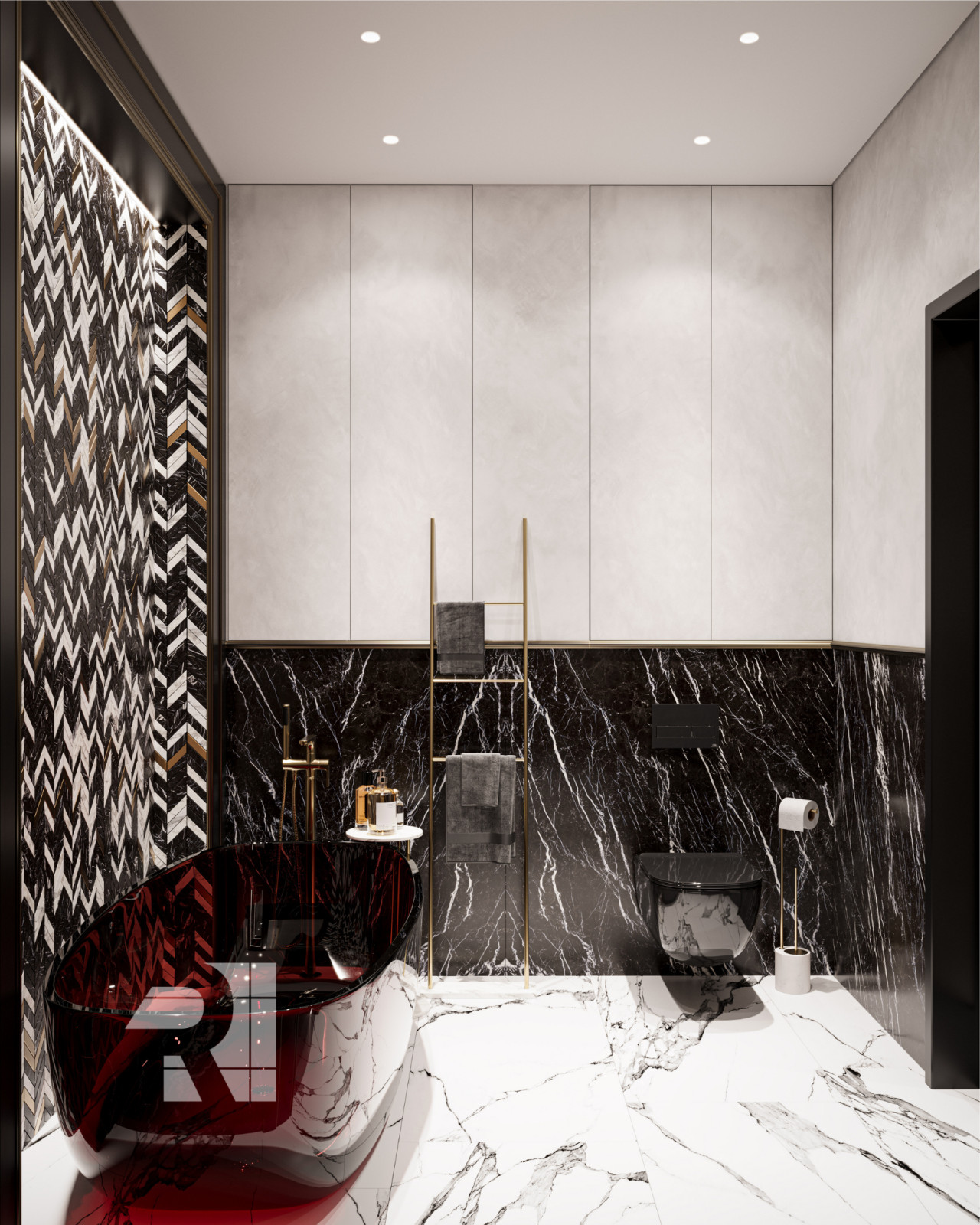 Современный стиль с элементами ар-деко