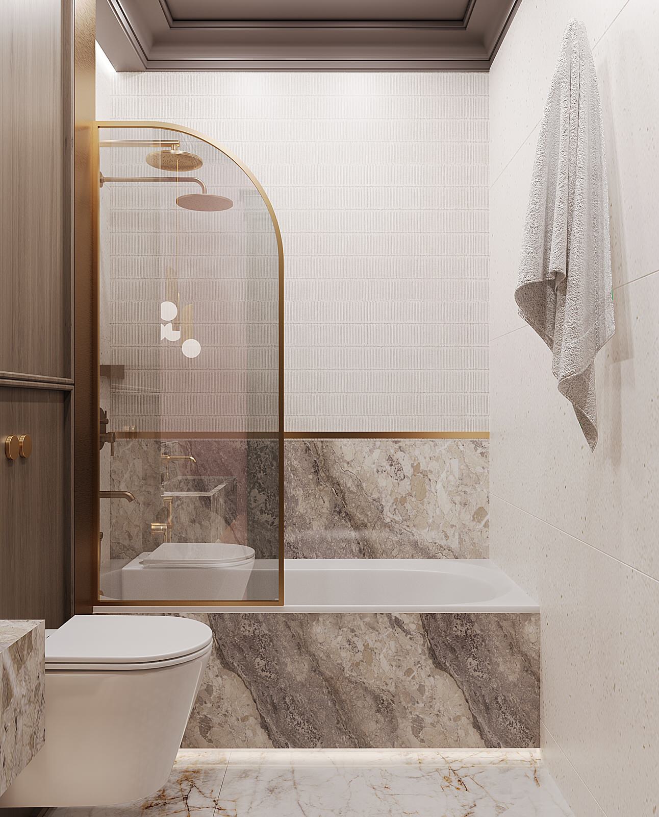 Яркие акценты.Квартира для большой семьи