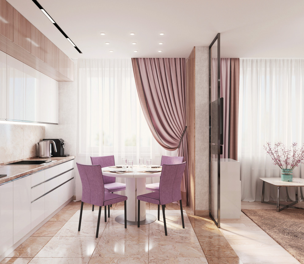 Трехкомнатная квартира в современном стиле