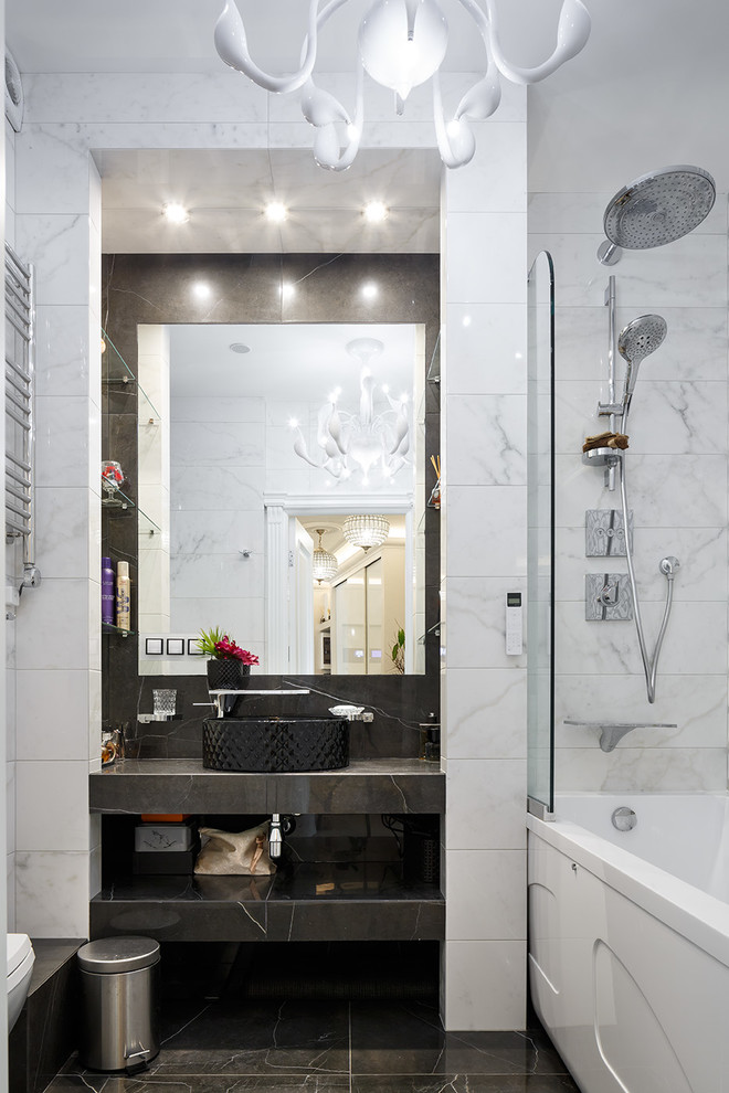 Реализованный проект 3хкомнатной квартиры в классическом стиле с элементами Ар Д