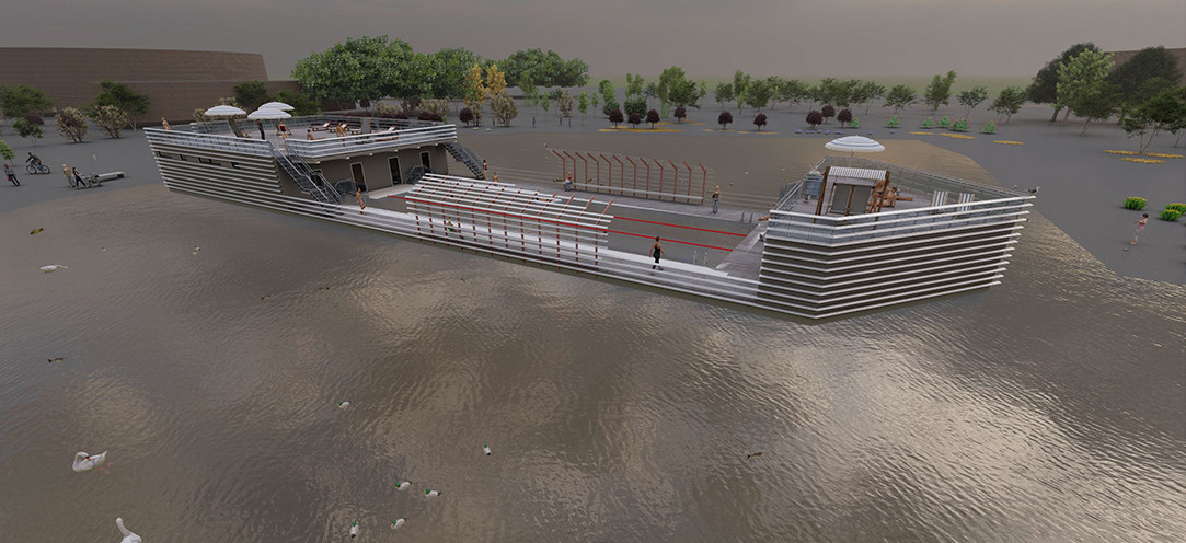 Открытый Бассейн - остров Новая Голландия