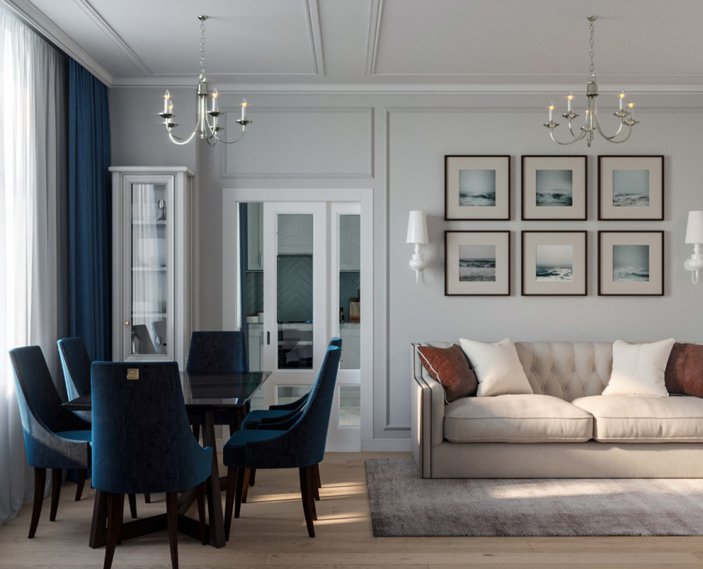 Обложка проекта: 2-х комнатная квартира в ЖК Наследие