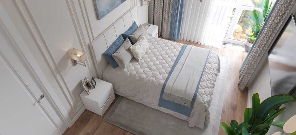 ДИЗАЙН ТРЕХКОМНАТНОЙ КВАРТИРЫ 89 КВ.М