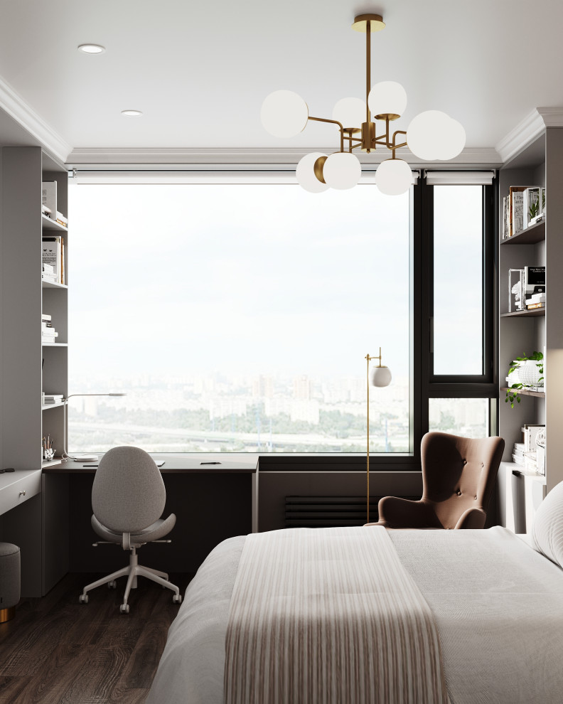 Детская в спокойных тонах ЖК Небо