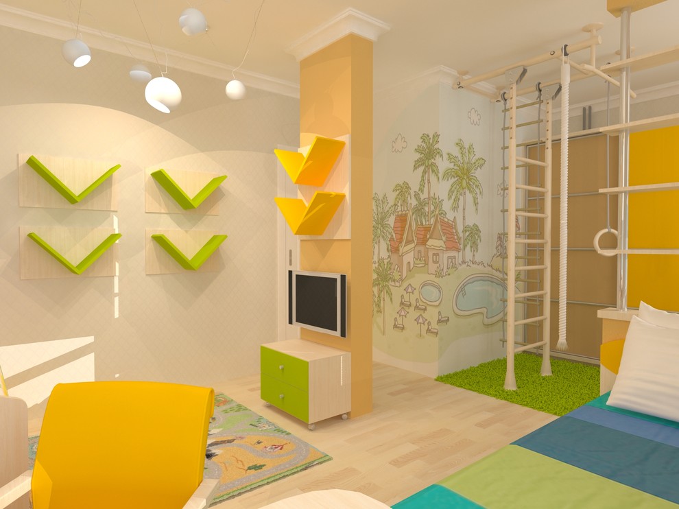 Обложка проекта: Flat for young family