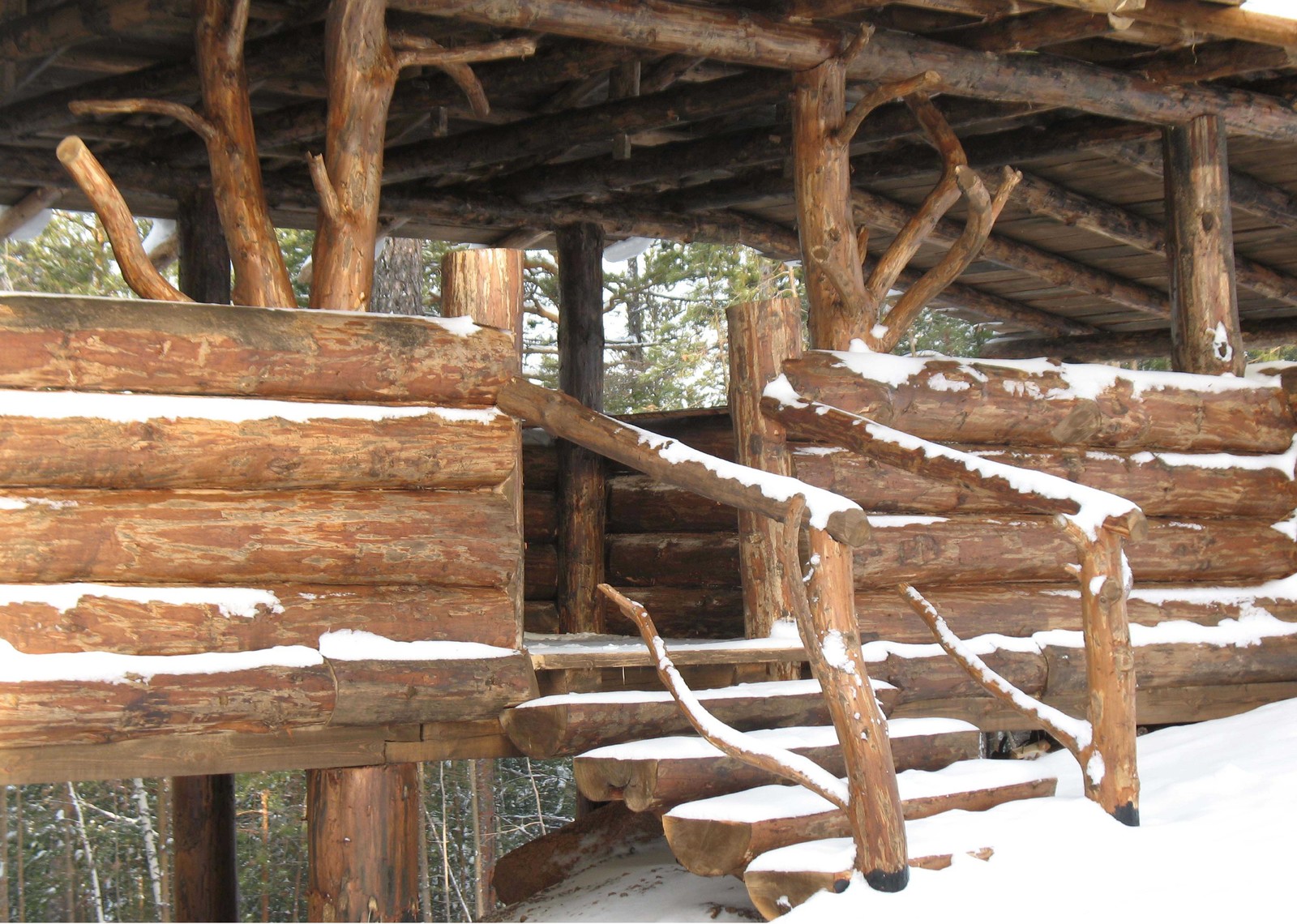 Беседки в стиле кантри. Зона горнолыжного отдыха " Бобровый лог ".