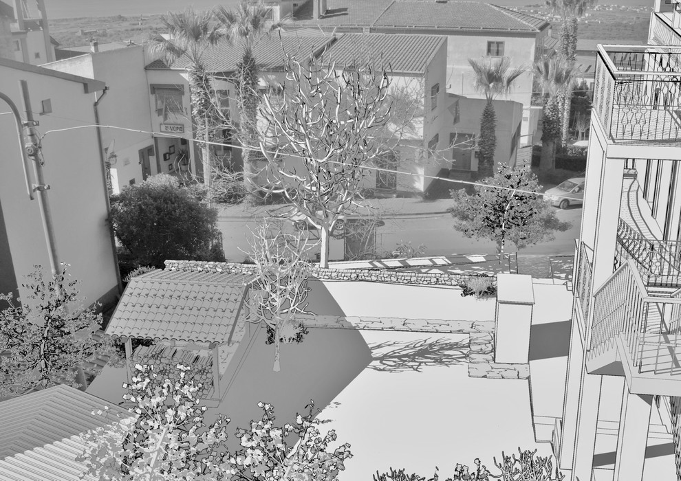 Sistemazione di pertinenza degli edifici